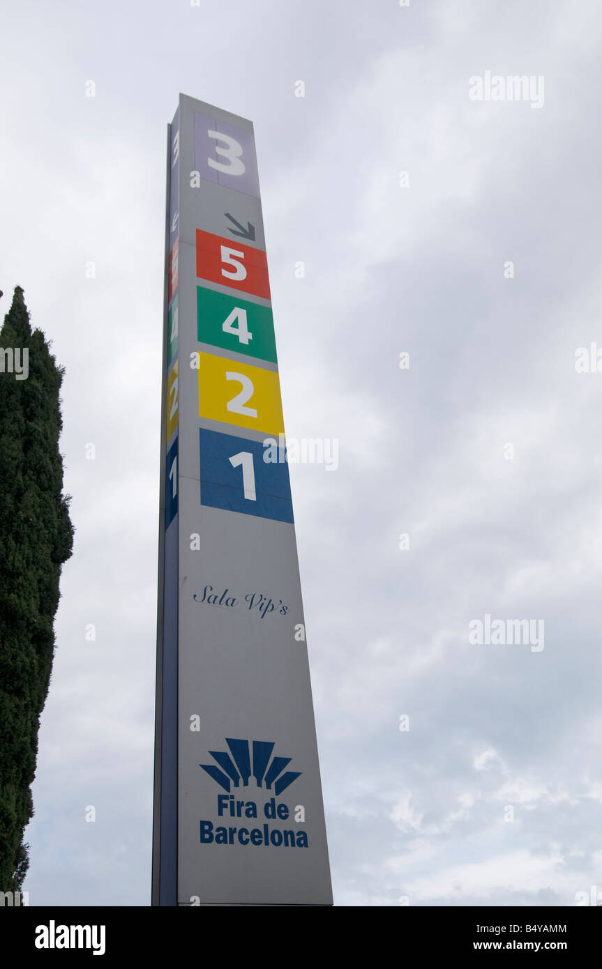Fira de Barcelona Stock Photo - Alamy
