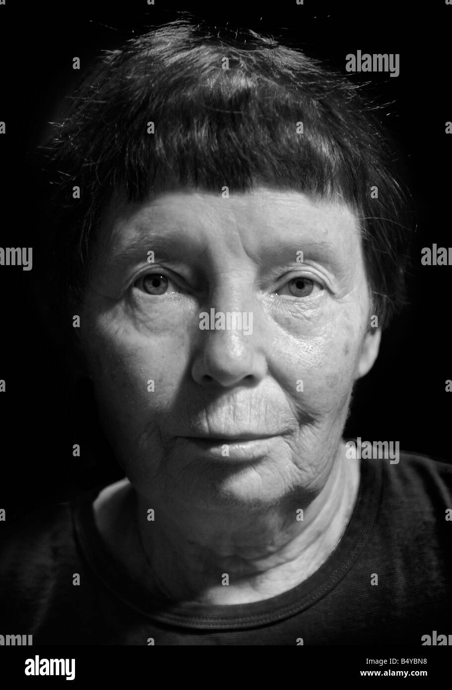 woman faces Black and White Stock Photos Images Alamy
