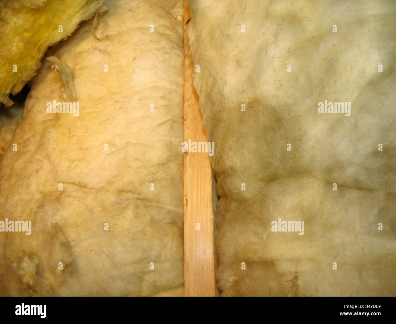 loft insulation for energy efficiency an environmental world Stock