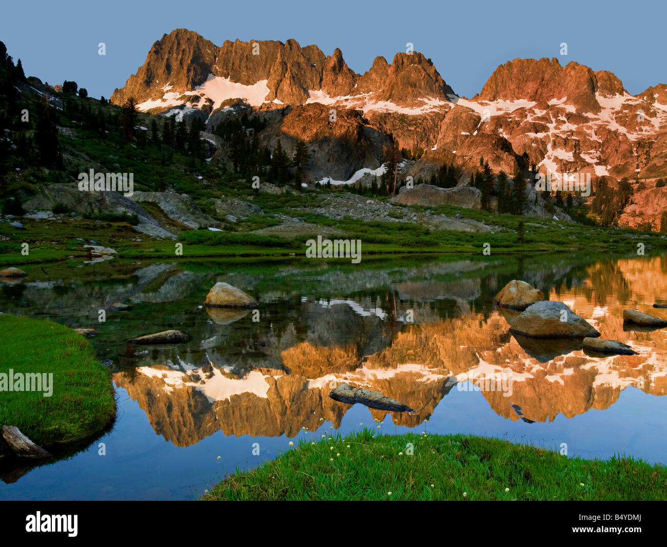 Lake in High Mountains, Sierra Nevada, California Stock Photo - Alamy