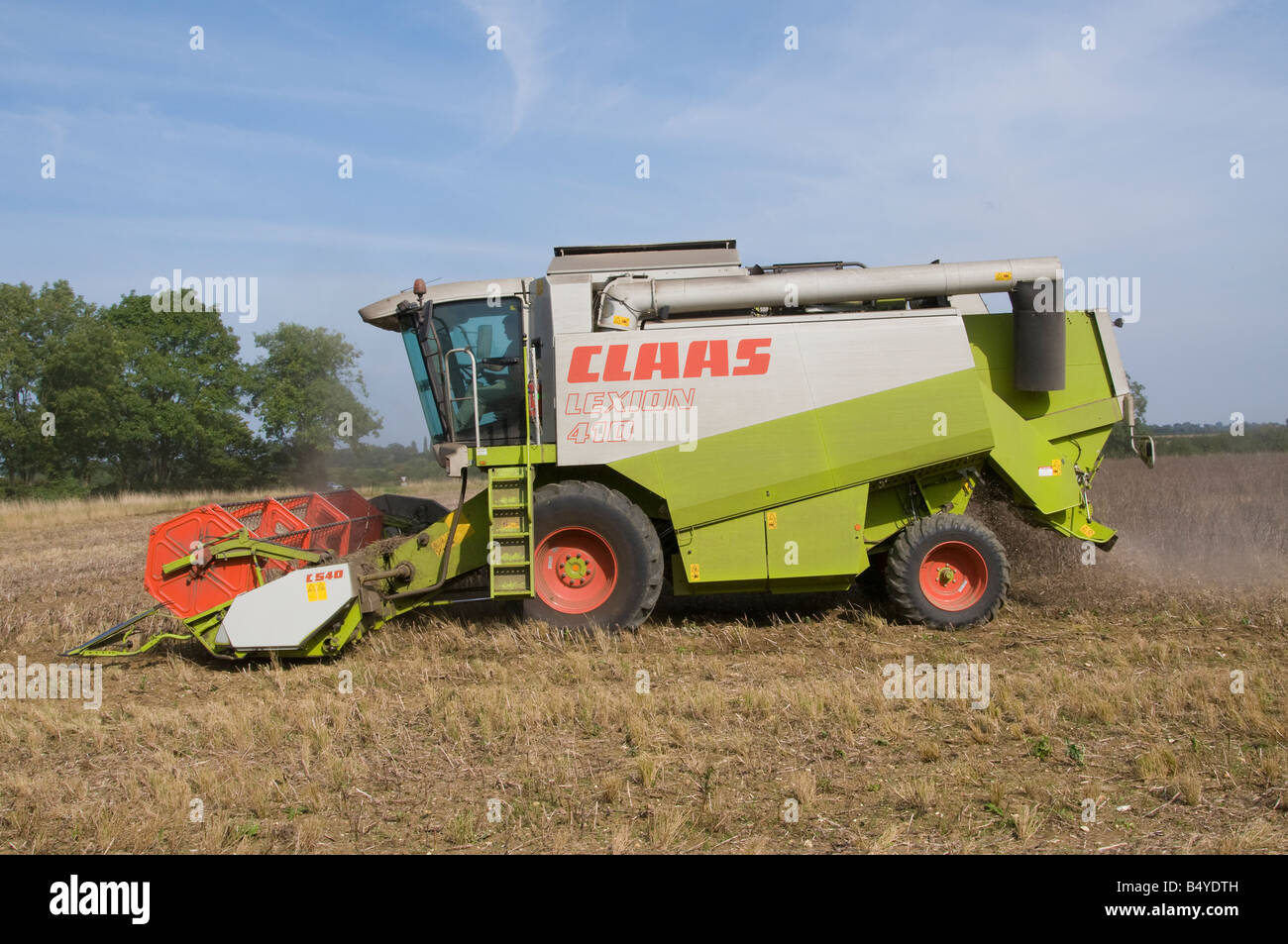 Claas combine harvester Stock Photo Alamy