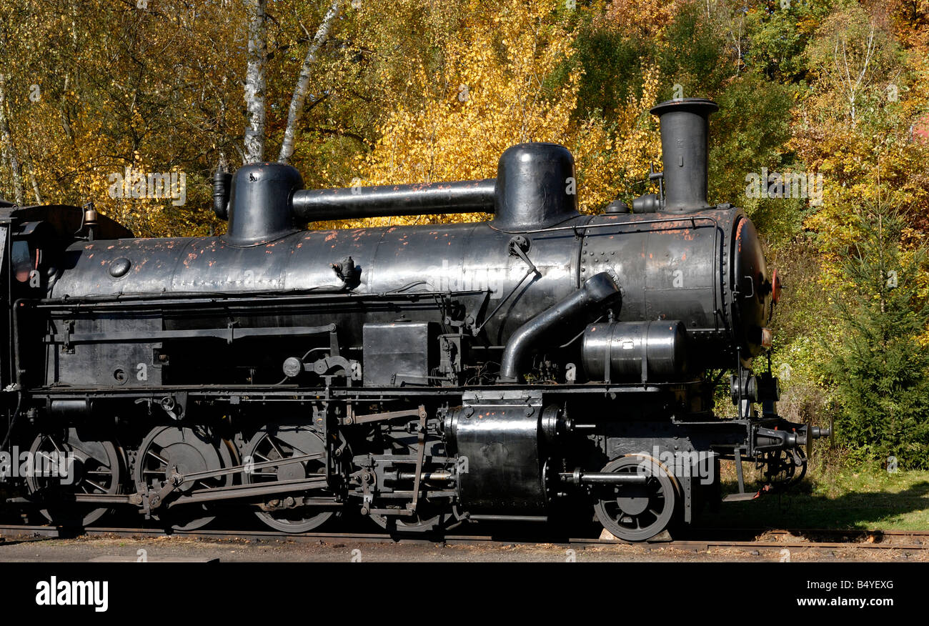 Steam coal tank engine railway Stock Photo Alamy