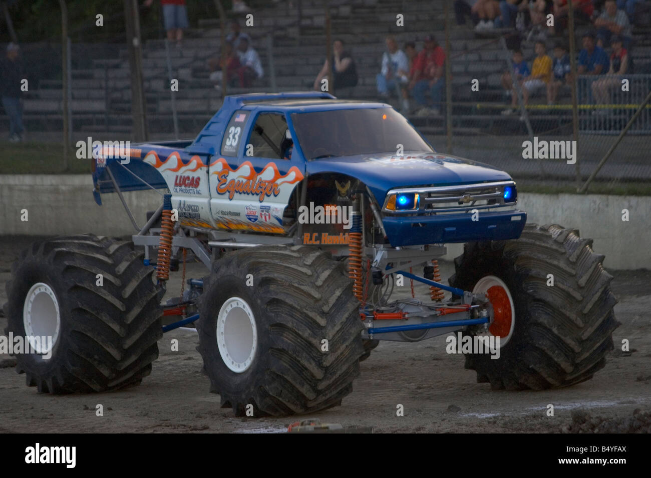MONSTER TRUCK Equalizer competing at the Monster Truck Challenge at the