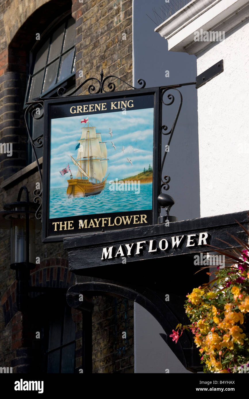 The Mayflower Public House Rotherhithe London Stock Photo