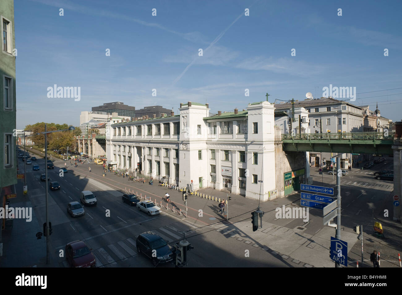 Wien Stadtbahnstation Alser Straße Stock Photo - Alamy