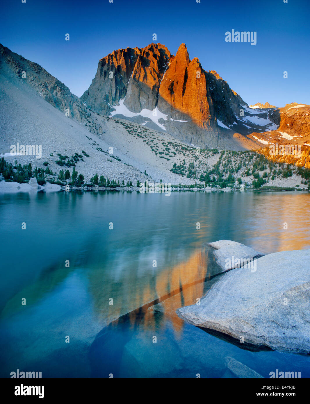 Five Lakes Area, Sierra Nevada Mountains, California Stock Photo
