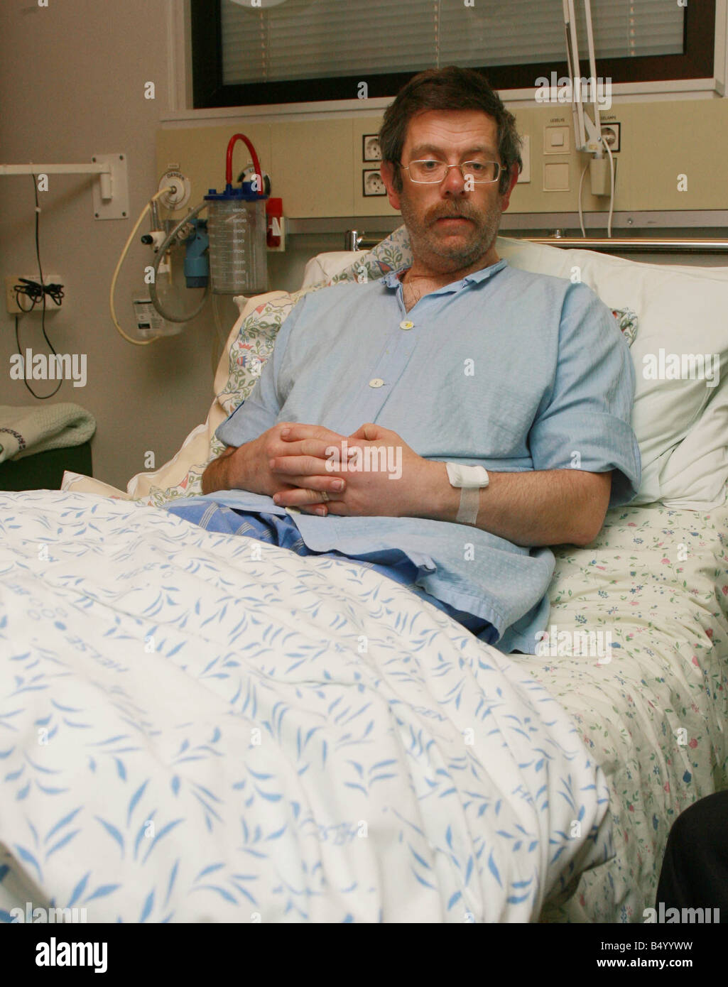 Rupert Wilson talks from Haukeland Hospital bed in Bergen for first