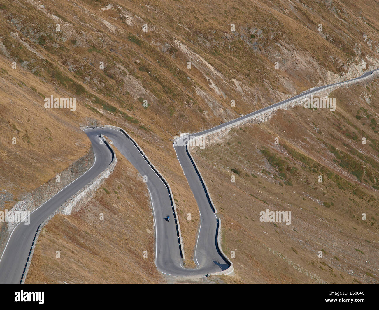 Landscape Curvaceous Curve Hair Pin Stock Photos Landscape