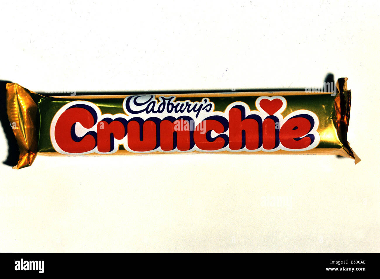 Crunchie bar chocolate Cadbury confectionery Stock Photo
