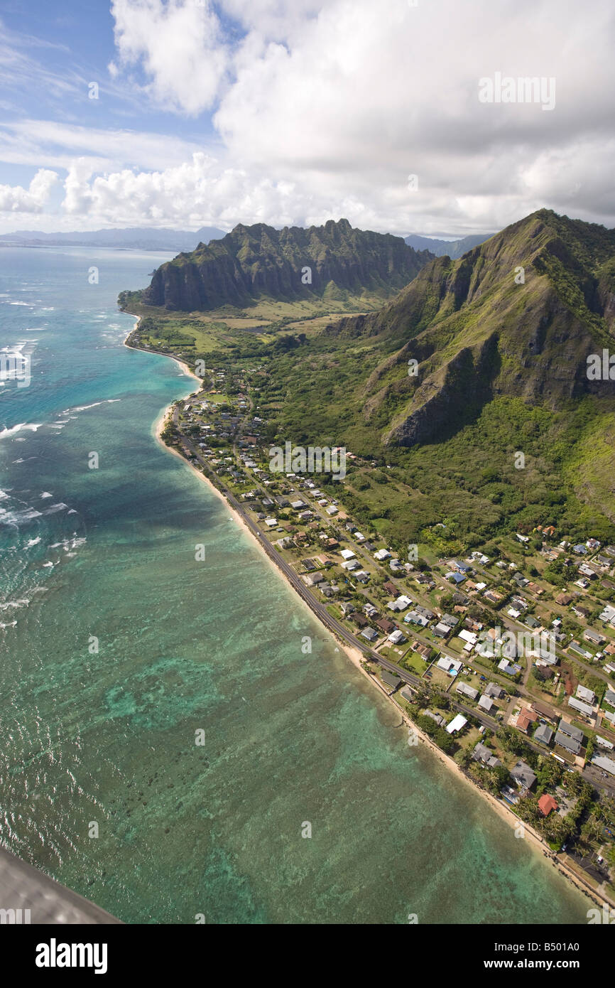 Kaaawa Windward Oahu Hawaii Stock Photo Alamy