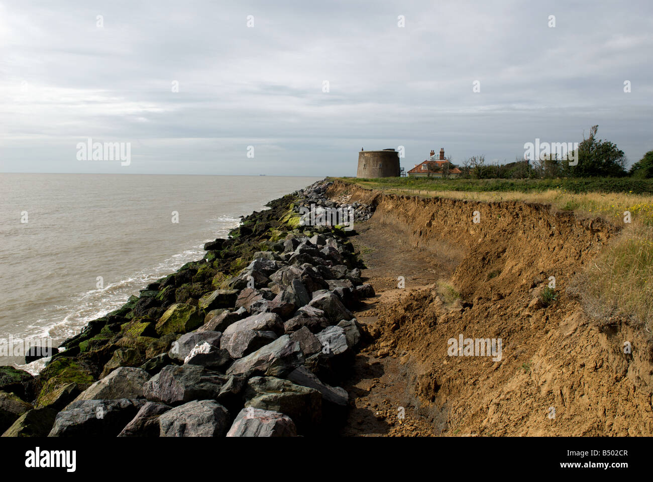 Coastal erosion defence rocks hi-res stock photography and images - Alamy
