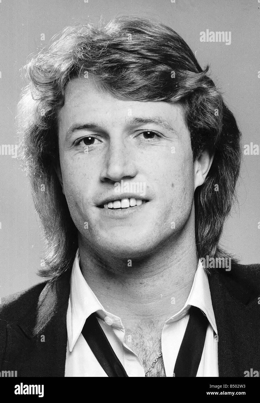 Andy Gibb The Youngest Member Of The Bee Gees Pop Group Stock Photo Alamy Andy Gibb The Youngest Member Of The Bee Gees Pop Group Stock Photo Alamy
