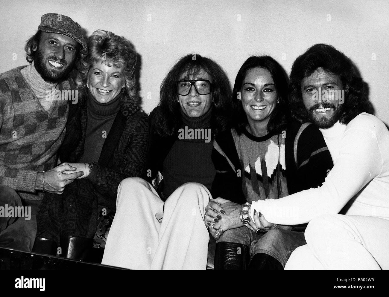 Bee Gees family photo Stock Photo
