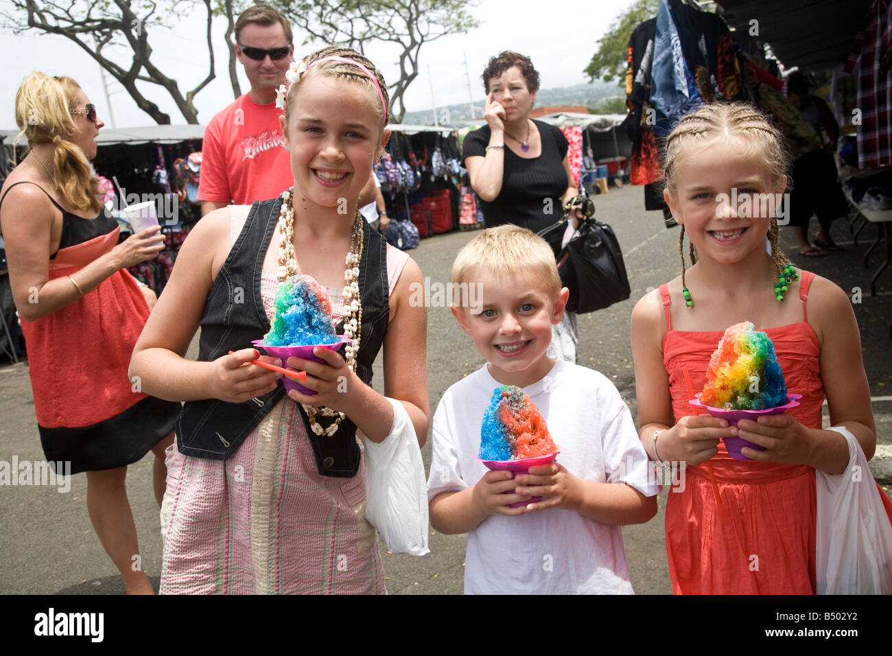Aloha Stadium Swap Meet Honolulu Oahu Hawaii Stock Photo - Alamy