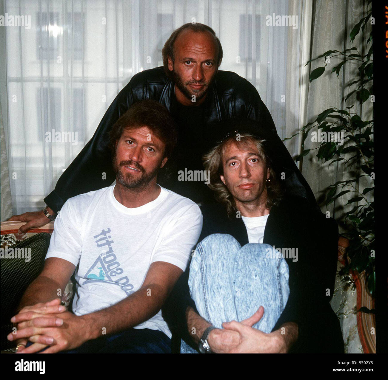 Bee Gees pop group Stock Photo