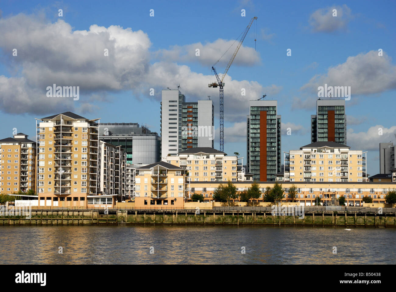 Riverside Housing development at Canning Town,London Stock Photo Alamy