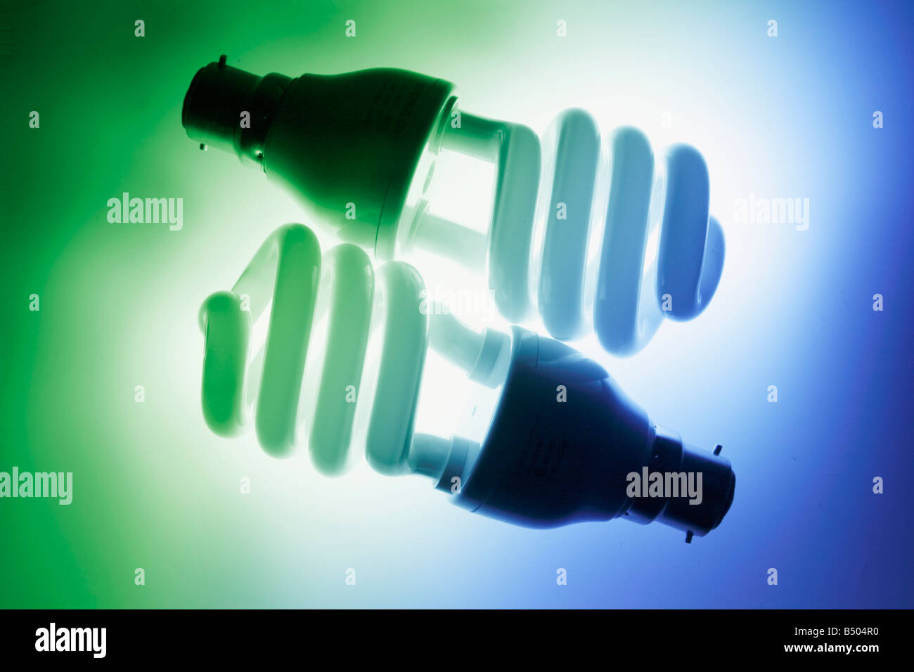 Compact Fluorescent Bulbs Stock Photo Alamy