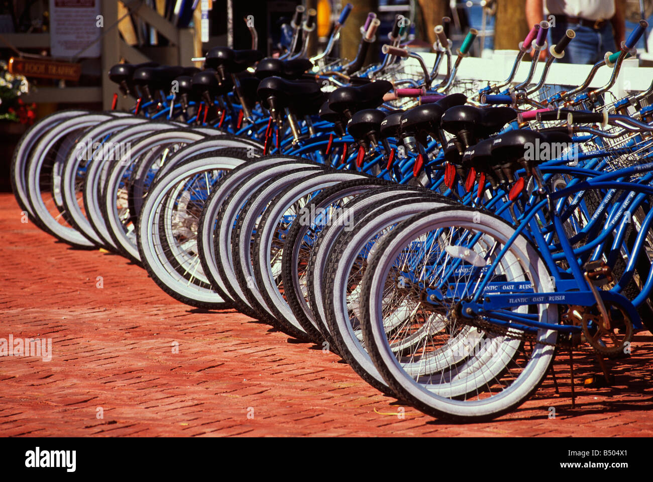 Rental Bikes St. Michael's Maryland Stock Photo Alamy