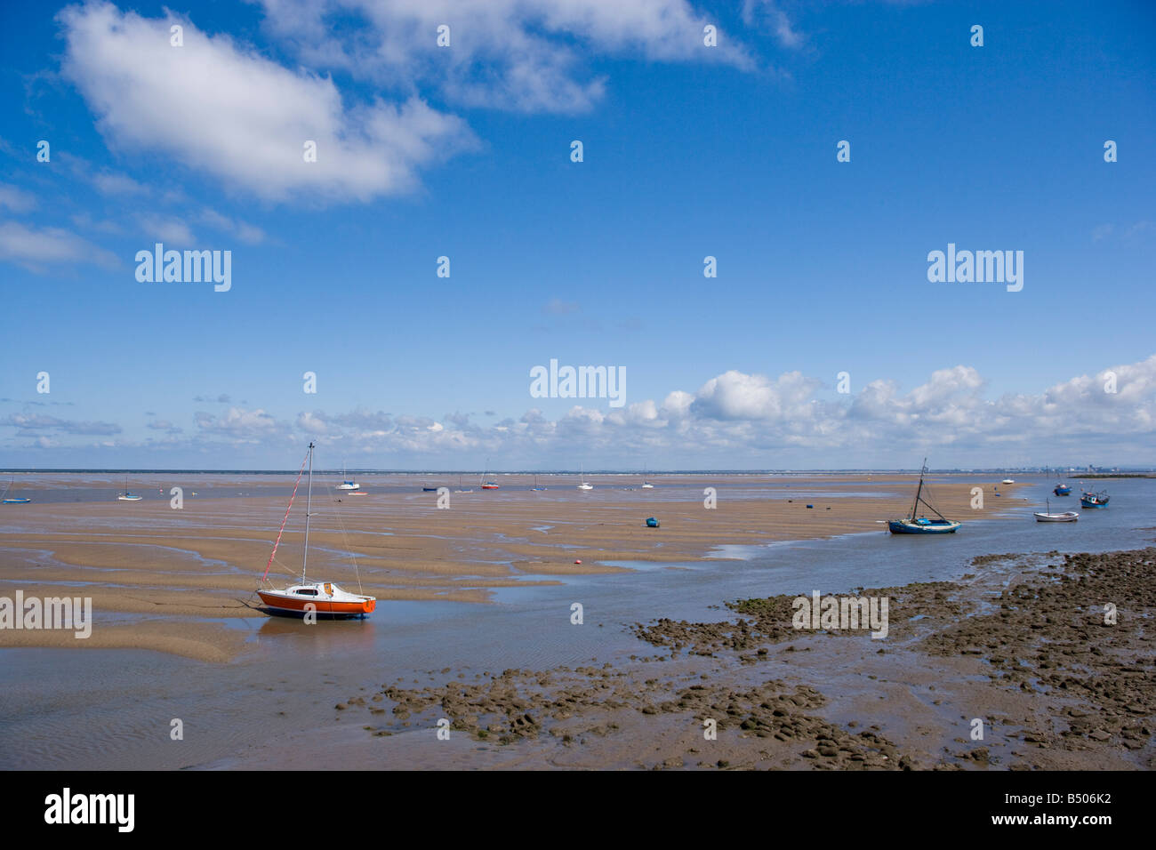 West Kirby beach, Wirral uk Stock Photo Alamy