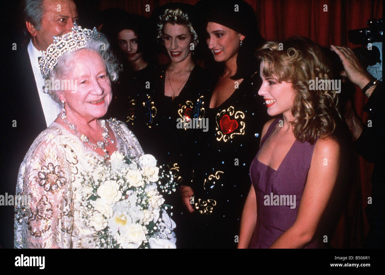 Queen meets kylie minogue royal hi-res stock photography and images - Alamy