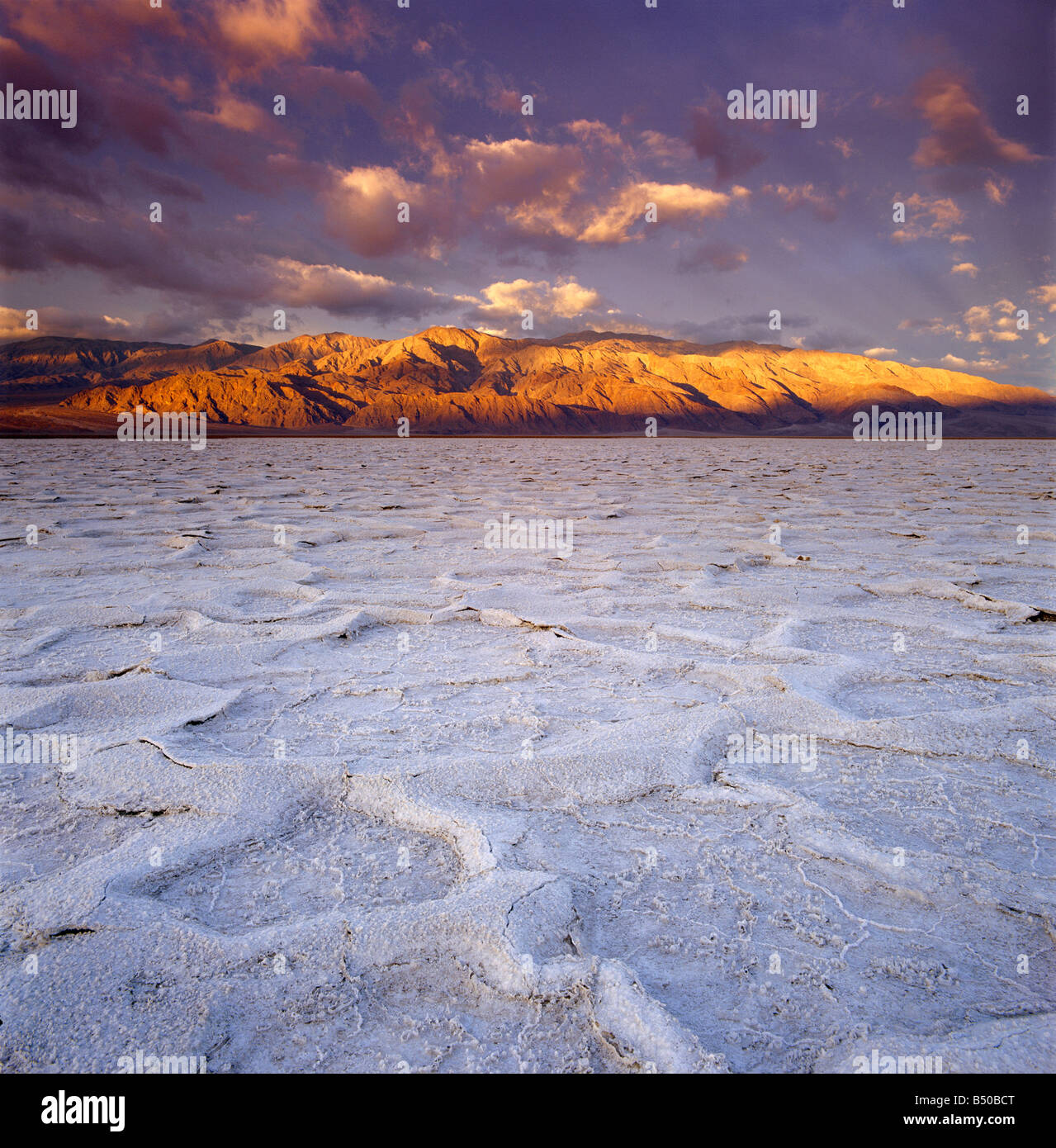 Salt Flats, Death Valley National Park, Califonia Stock Photo Alamy