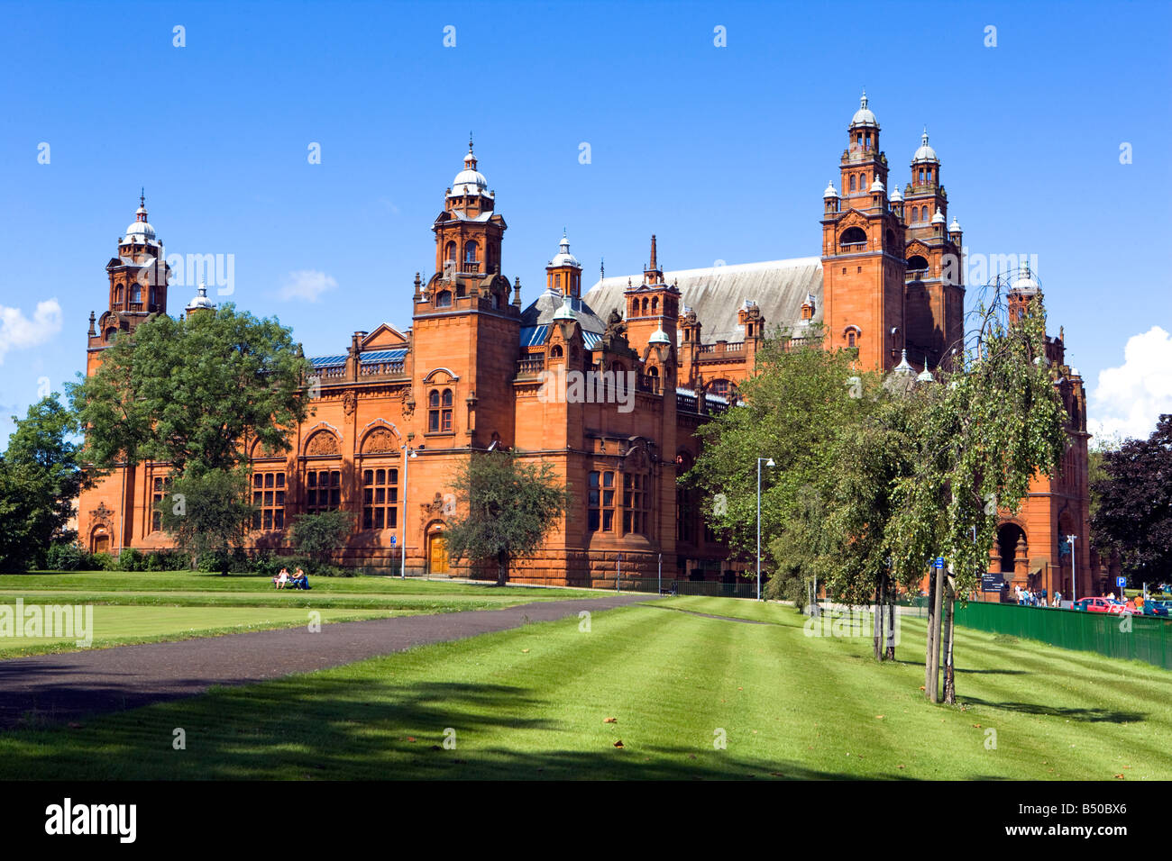 KELVINGROVE ART GALLERY AND MUSEUM IN GLASGOW SCOTLAND Stock Photo