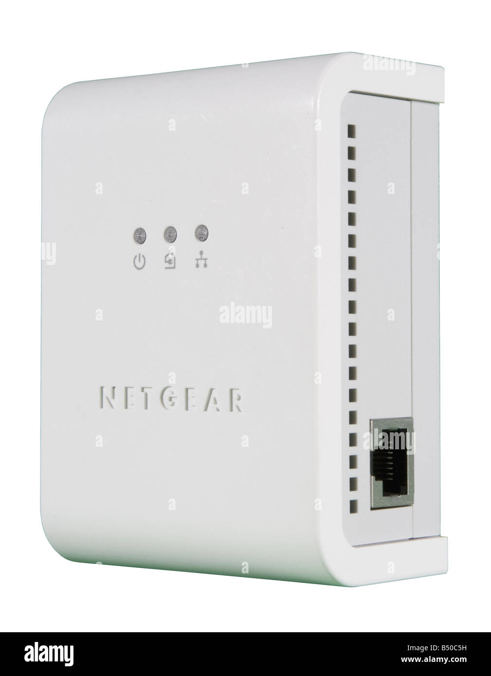 Netgear Powerline HD Ethernet Adapter HDX101 turns any electrical outlet  into an HD-Streaming Ethernet connection Stock Photo - Alamy