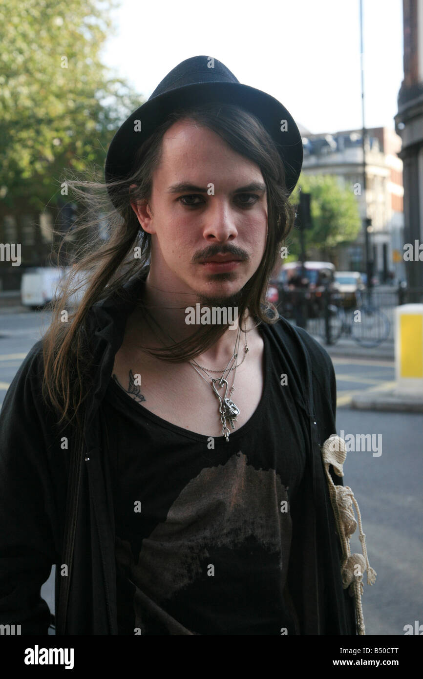 Portrait indie boy standing on hi-res stock photography and images - Alamy
