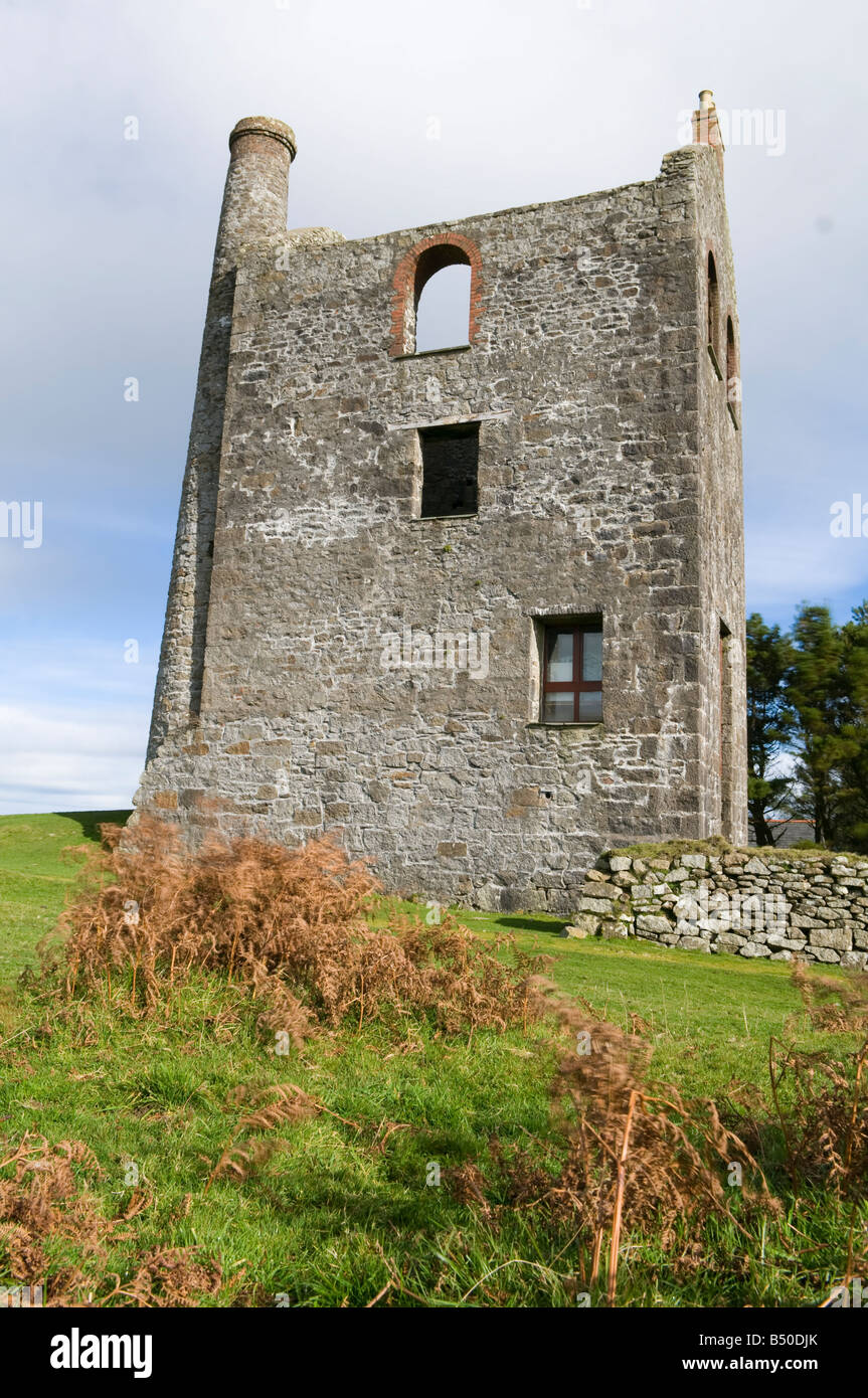 Old Engine House, Minions, Bodmin Moor, Cornwall Stock Photo