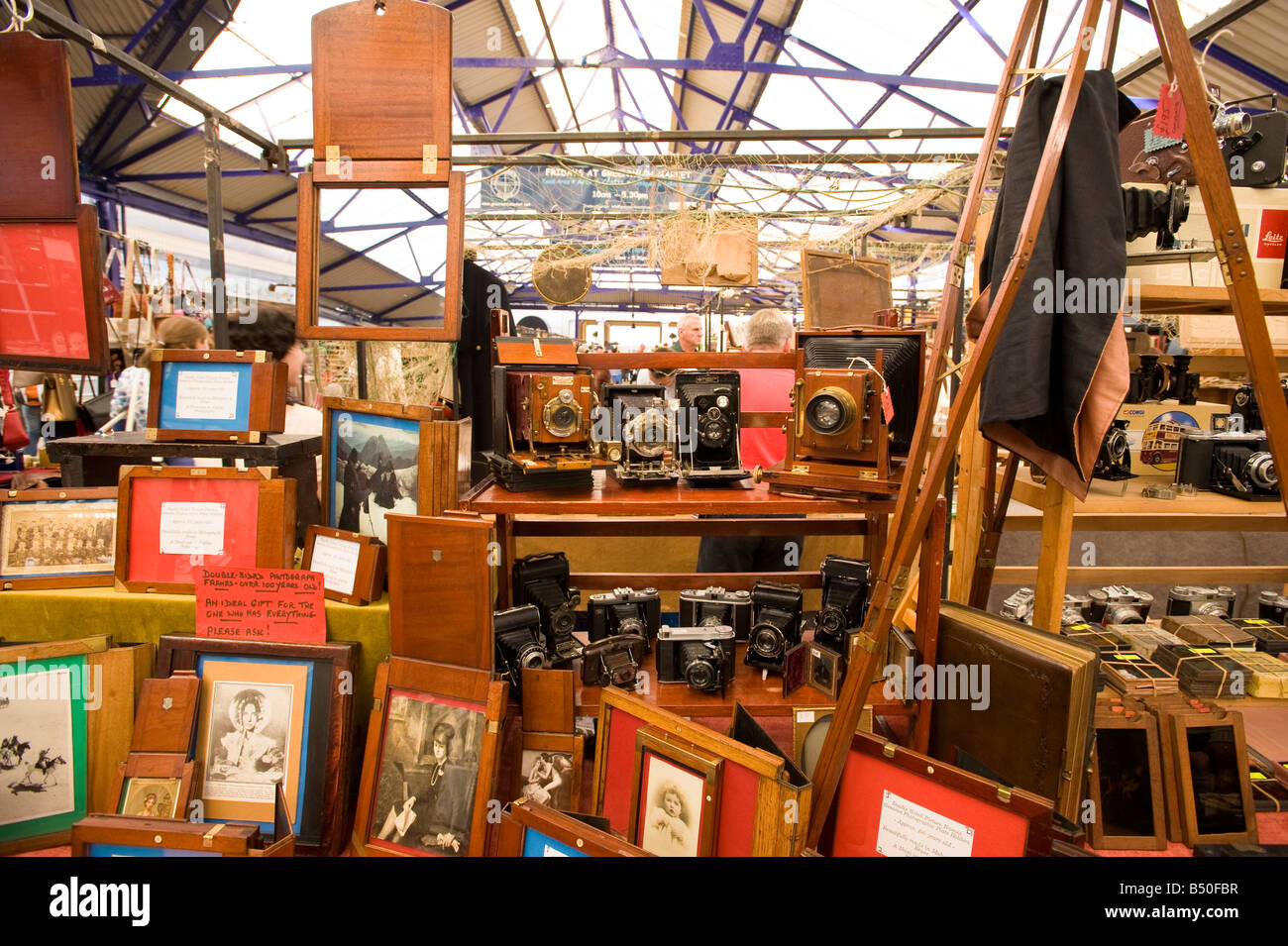 Antique Market Greenwich SE10 London United Kingdom Stock Photo Alamy