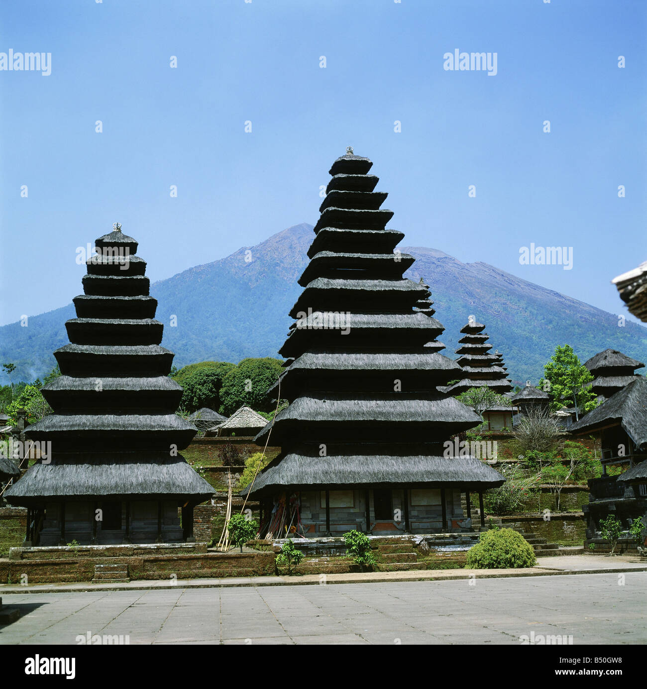 travel /geography, Indonesia, Bali, buildings, Besakih temple, built: 8th century, exterior view, , Additional-Rights-Clearance-Info-Not-Available Stock Photo