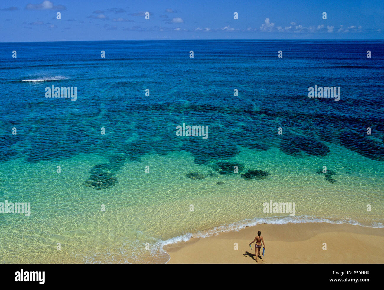 Snorkeler beautiful hi-res stock photography and images - Alamy