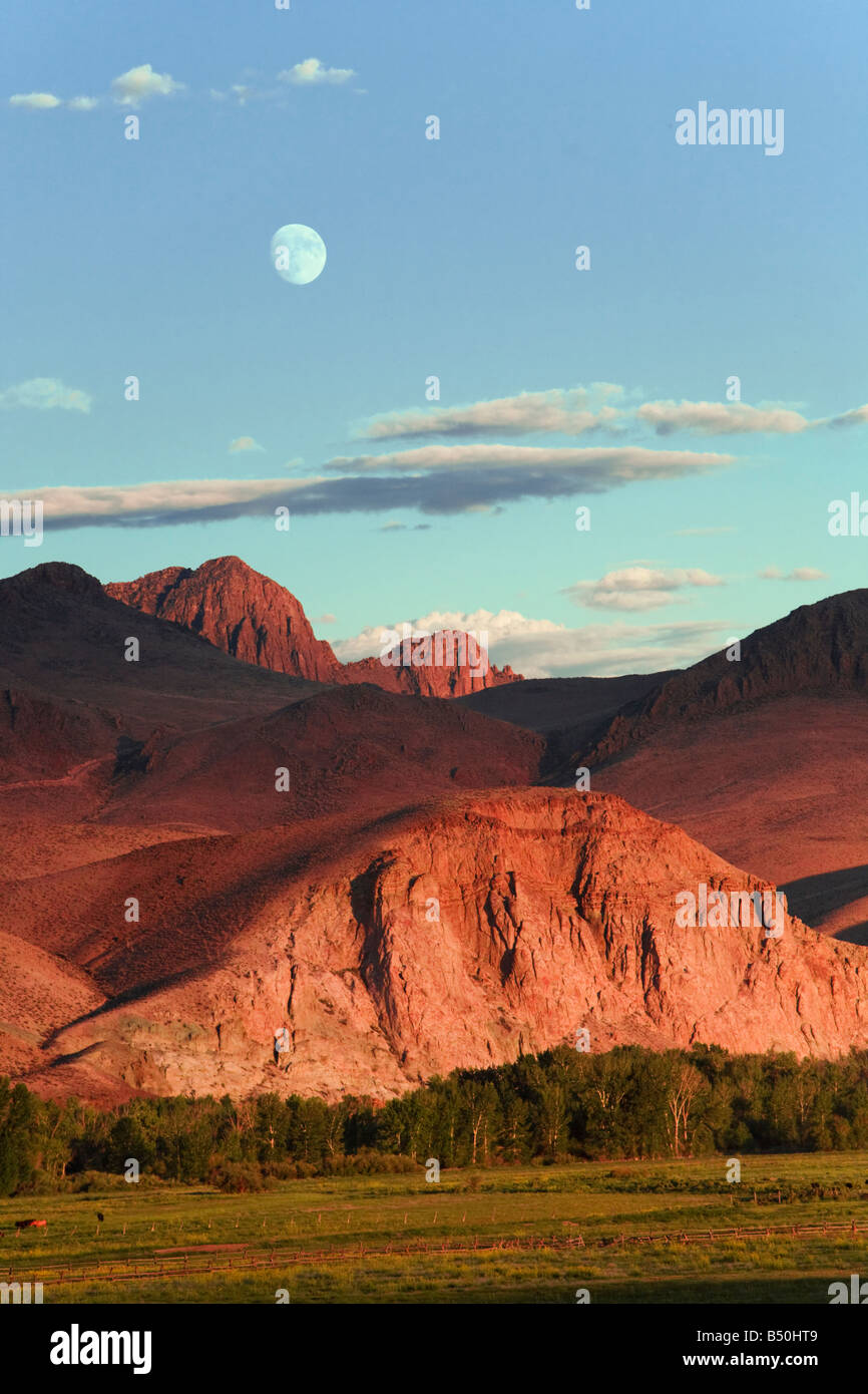 Lost River Mountains Stock Photo Alamy