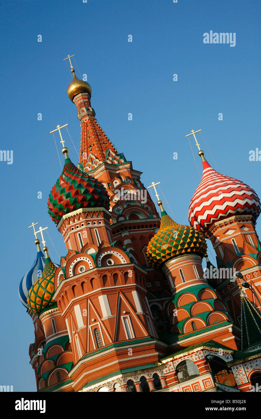 Sep 2008 - St Basil s Church Red Square Moscow Russia Stock Photo