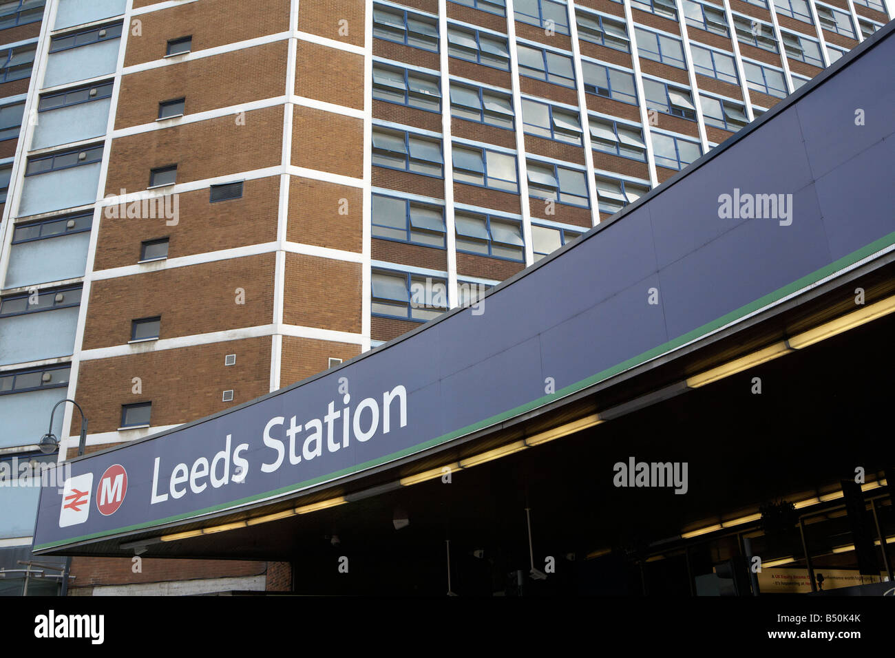 Leeds Train Station Stock Photo Alamy
