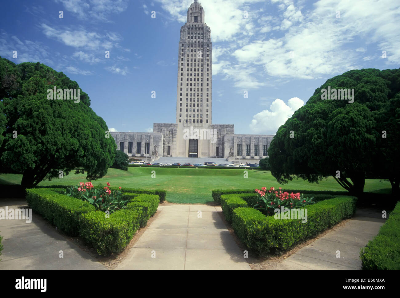 State Capitol Building Baton Rouge Louisiana Stock Photo