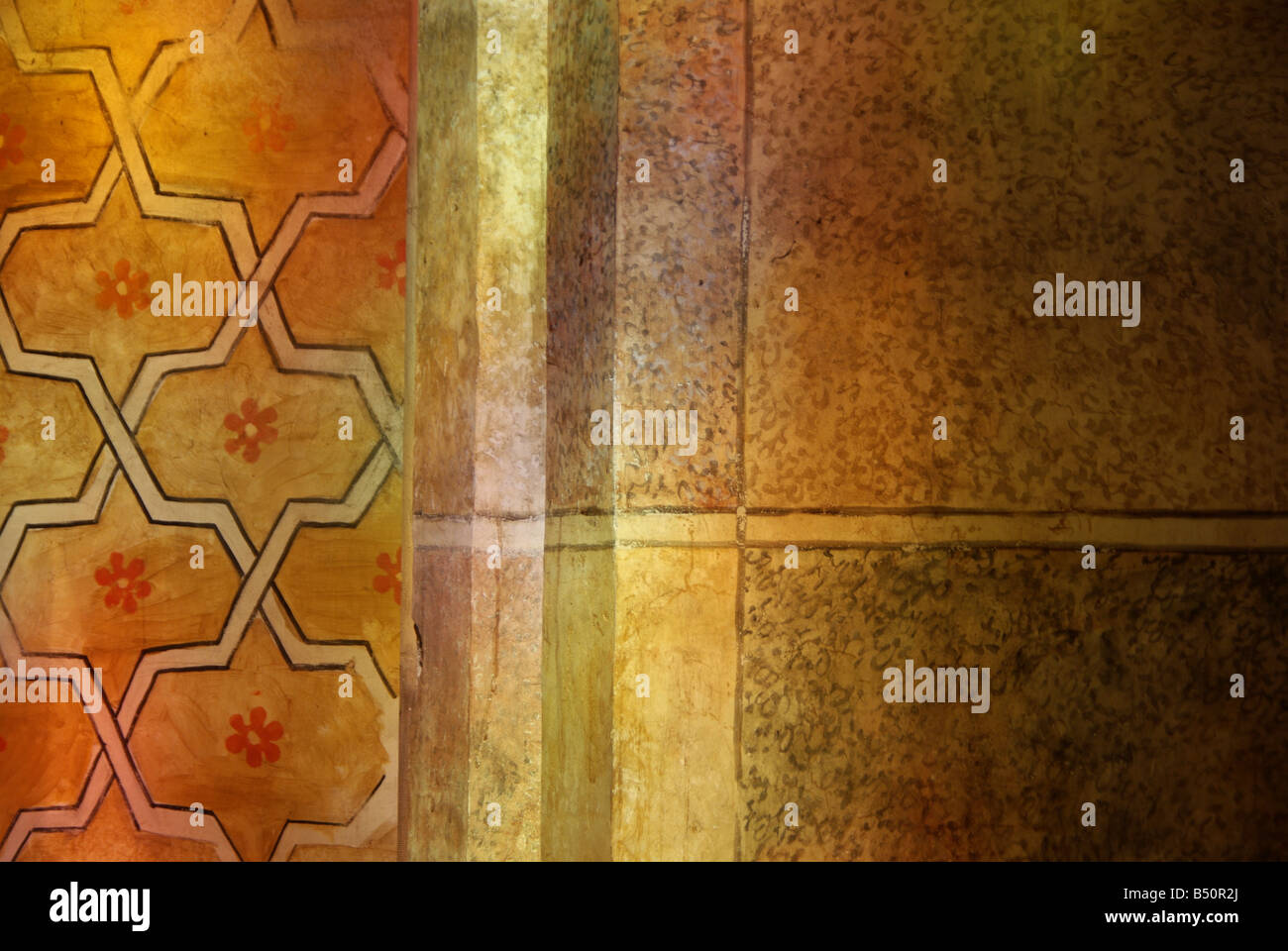 Ochre painted wall hi-res stock photography and images - Alamy
