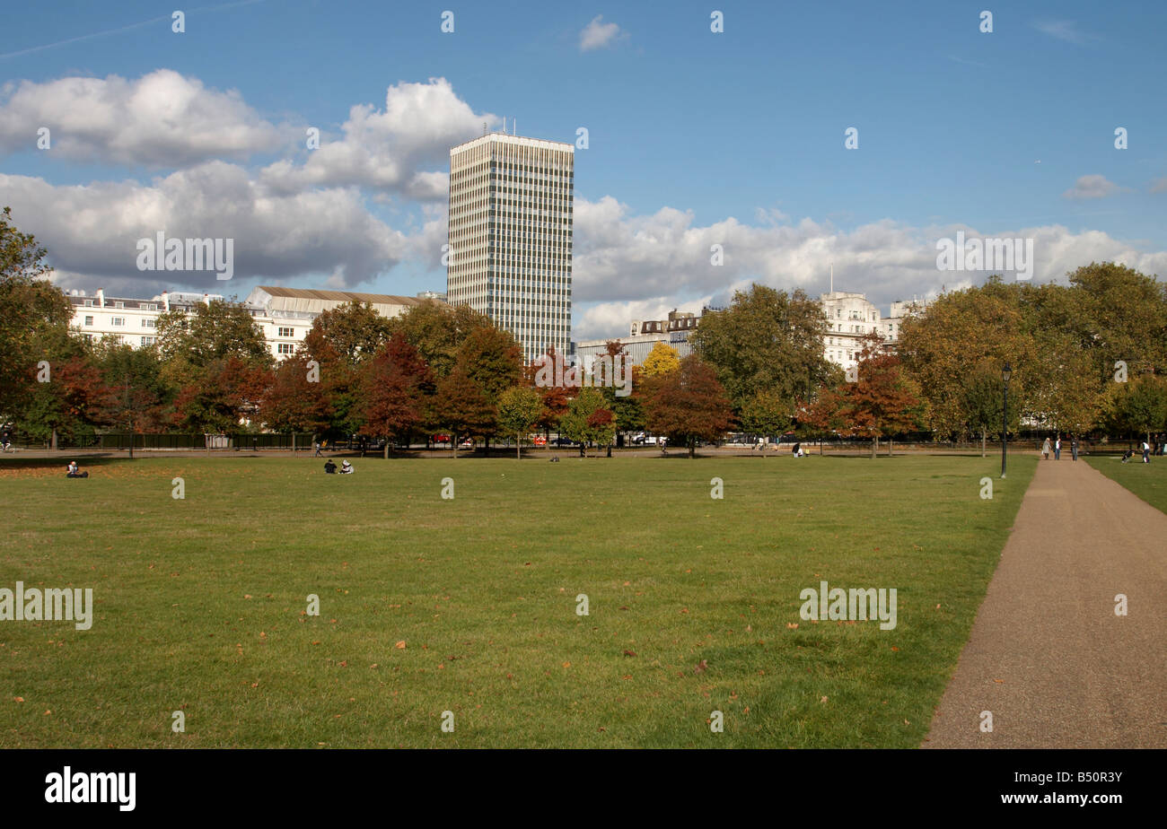 Speakers corner in the autumn, Hyde Park, London Stock Photo Alamy