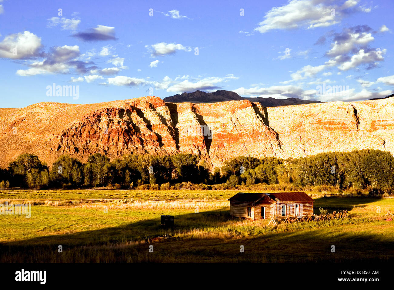 Lost River Range Homestead, Idaho, Salmon River Valley Stock Photo Alamy