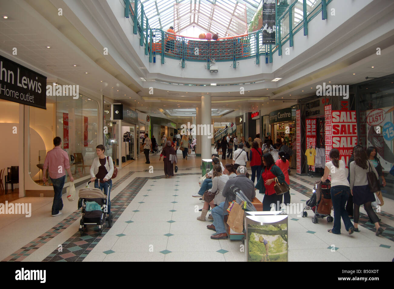 The Harlequin Shopping Centre, Watford, England, Uk Stock Photo