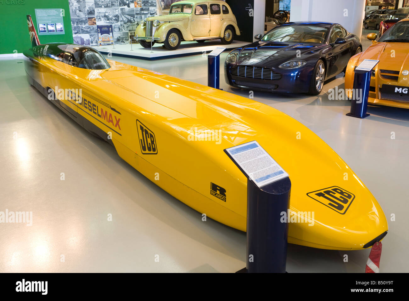 2006 JCB DieselMax (diesel car land speed record holder) on display at