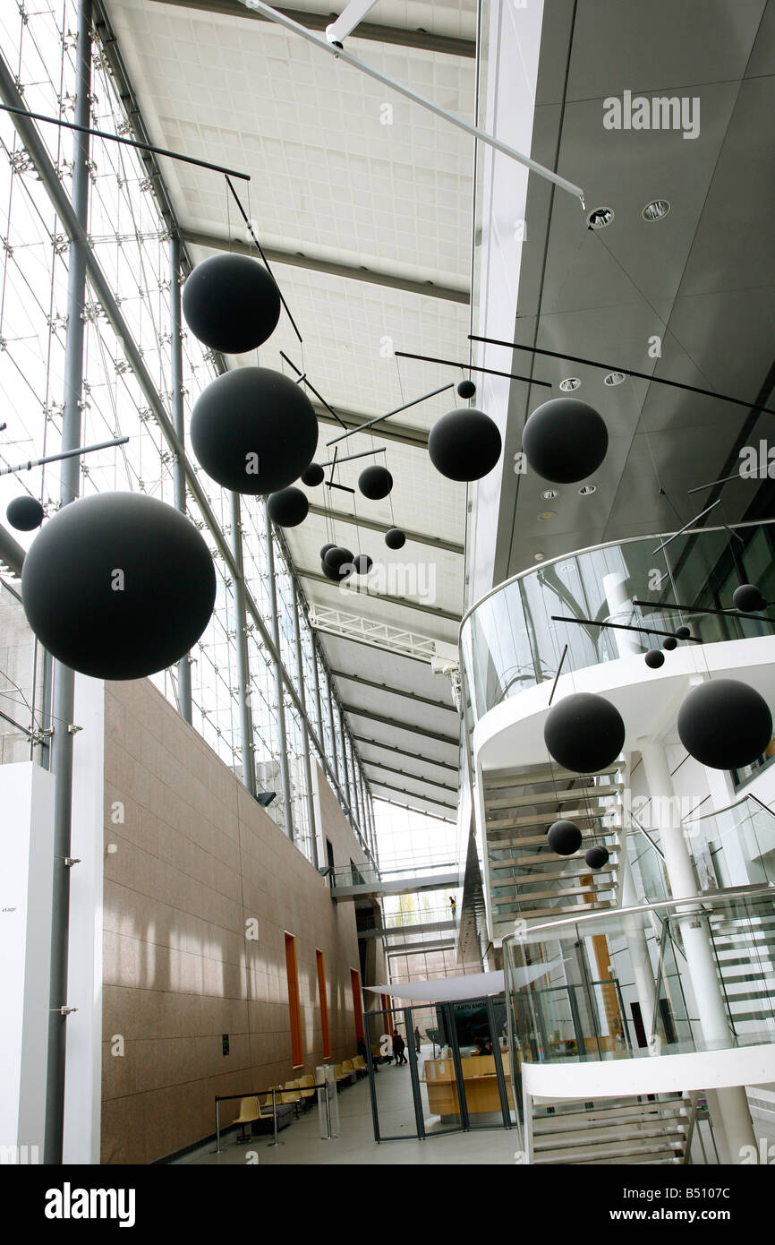 Sep 2008 Museum of Modern and Contemporary Art Strasburg Alsace France Stock Photo