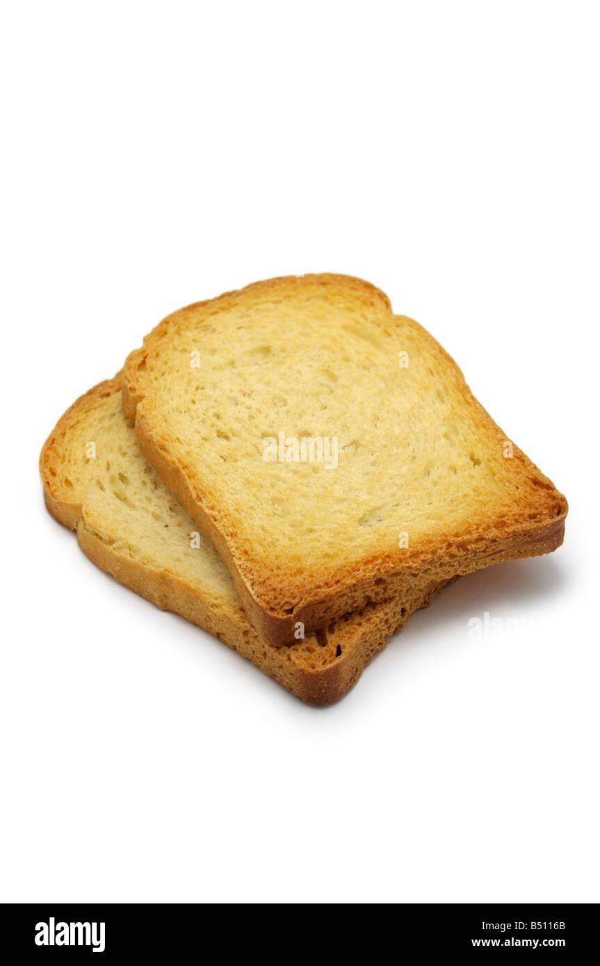 Pair of Rusks Stock Photo - Alamy