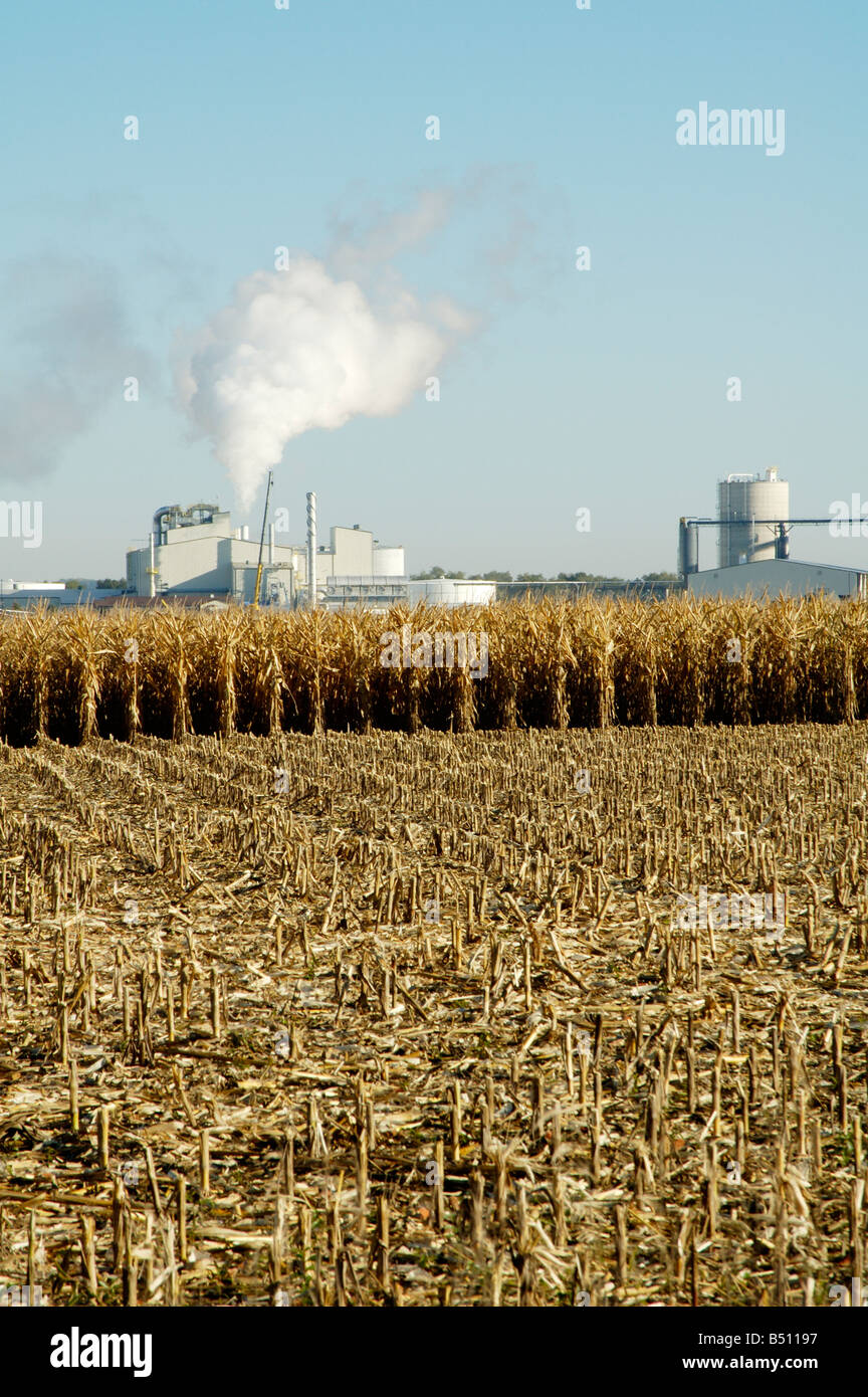 An ethanol production plant in South Dakota Stock Photo Alamy