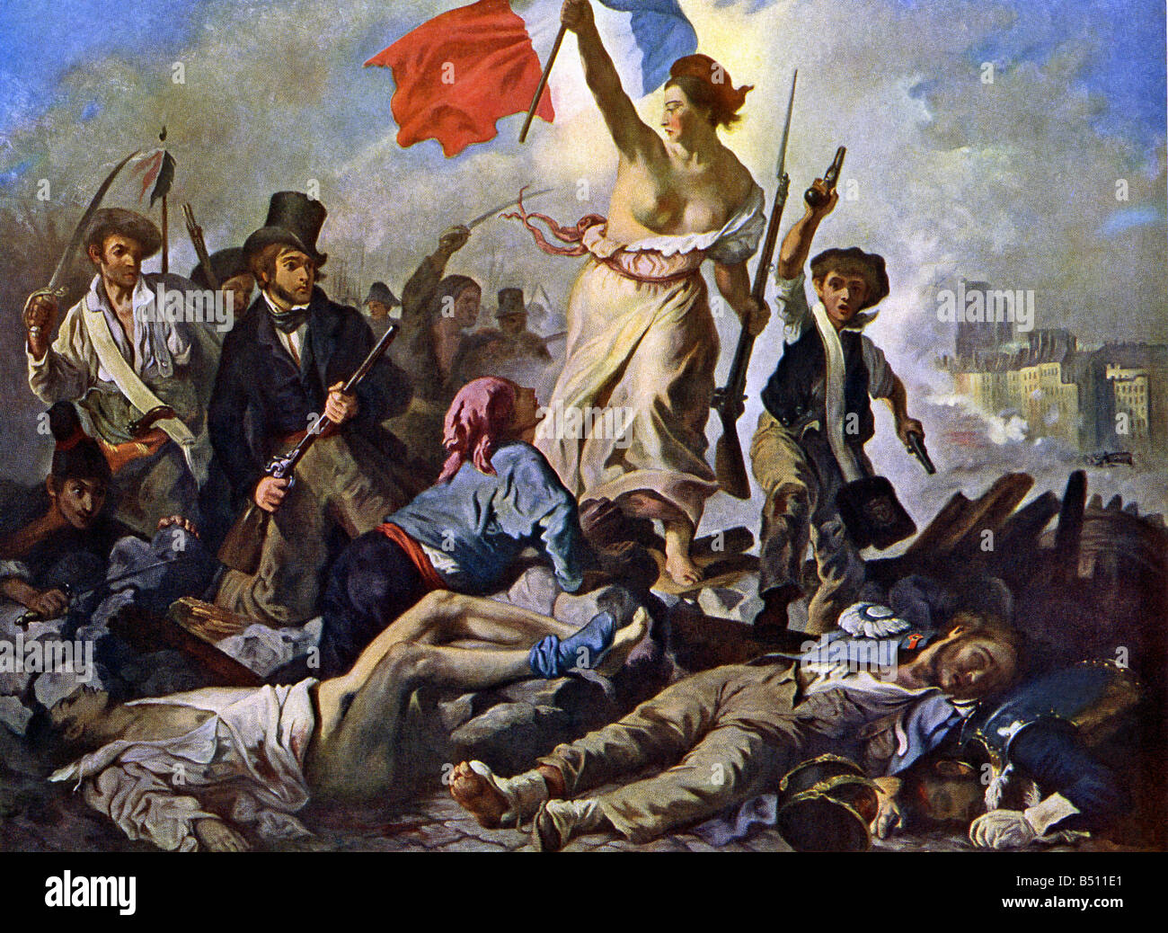 July 1830 French Revolution Stock Photo