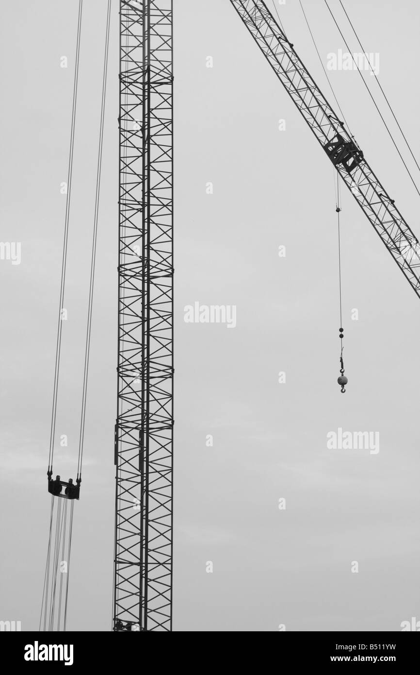 Crane support Black and White Stock Photos & Images - Alamy