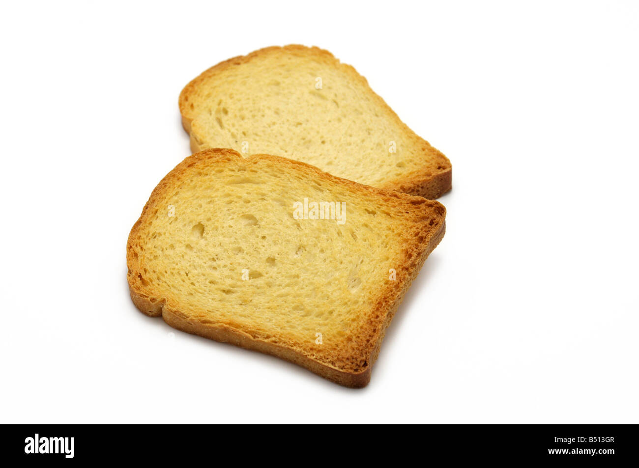 Pair of Rusks Stock Photo - Alamy