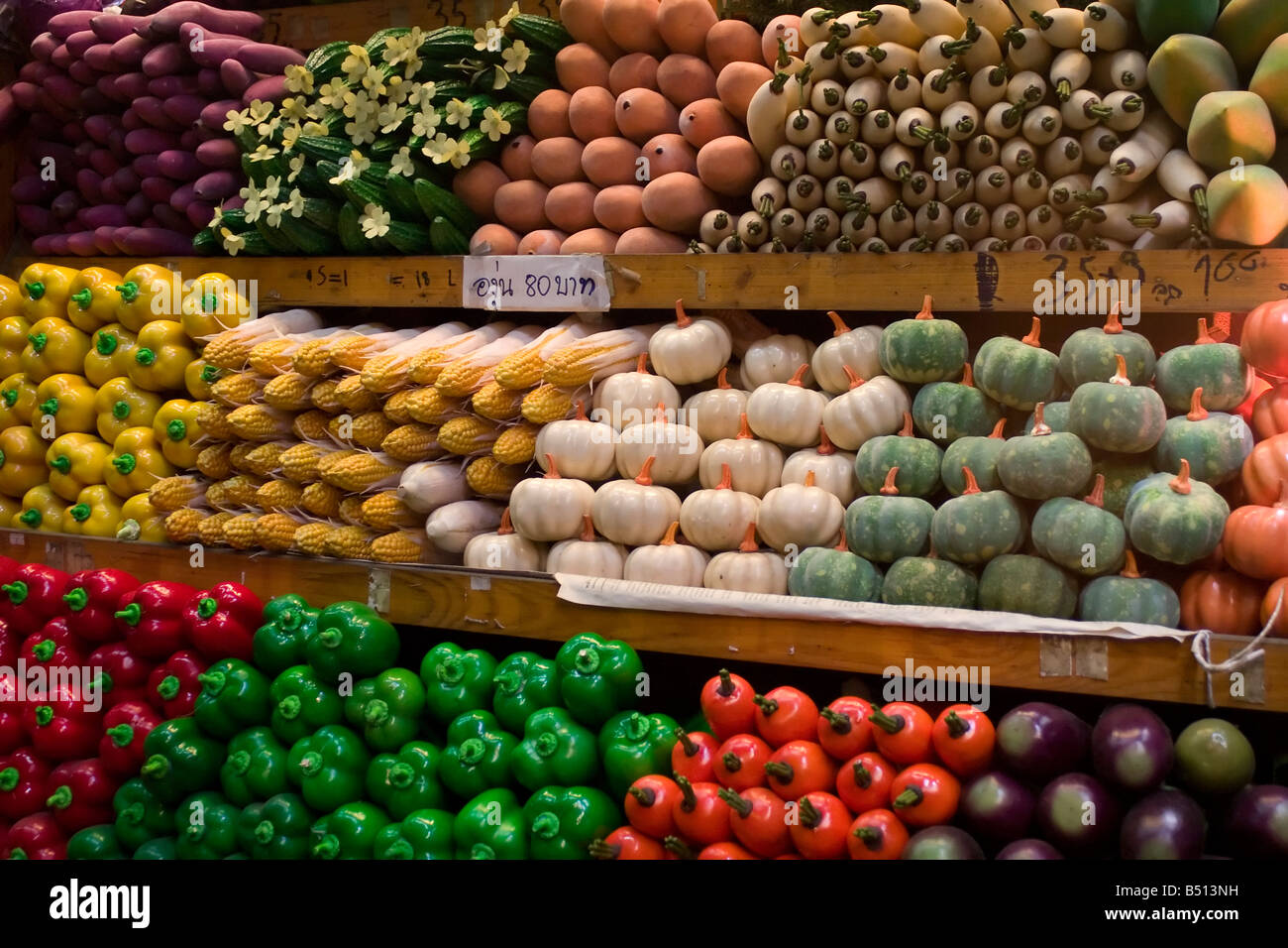 Fake fruit for sale Stock Photo Alamy