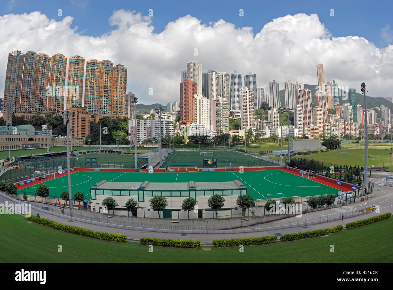 The Stadium, Happy Valley, Hong Kong Stock Photo Alamy