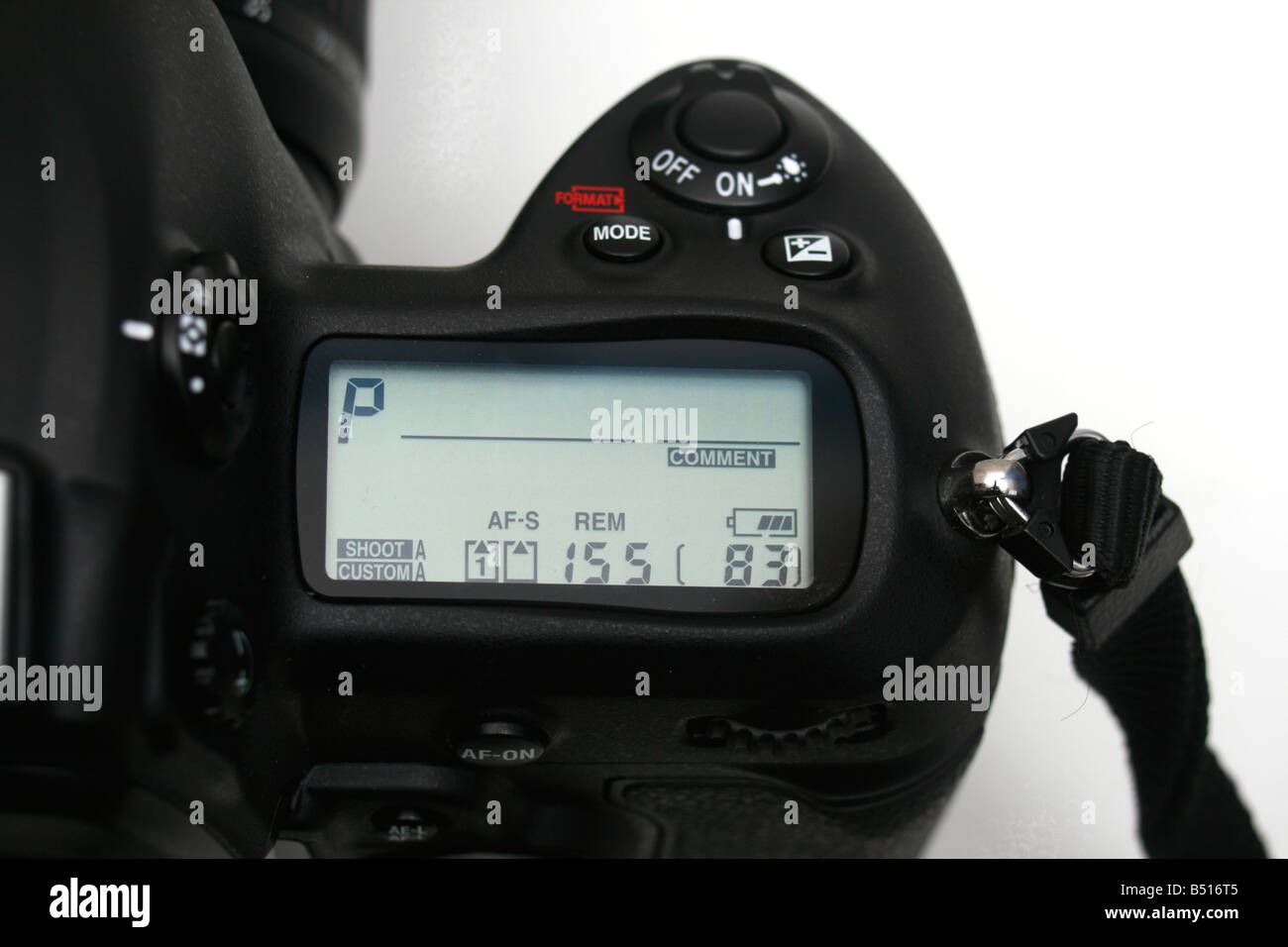 Nikon D3 Nikons new flagship professional camera Stock Photo